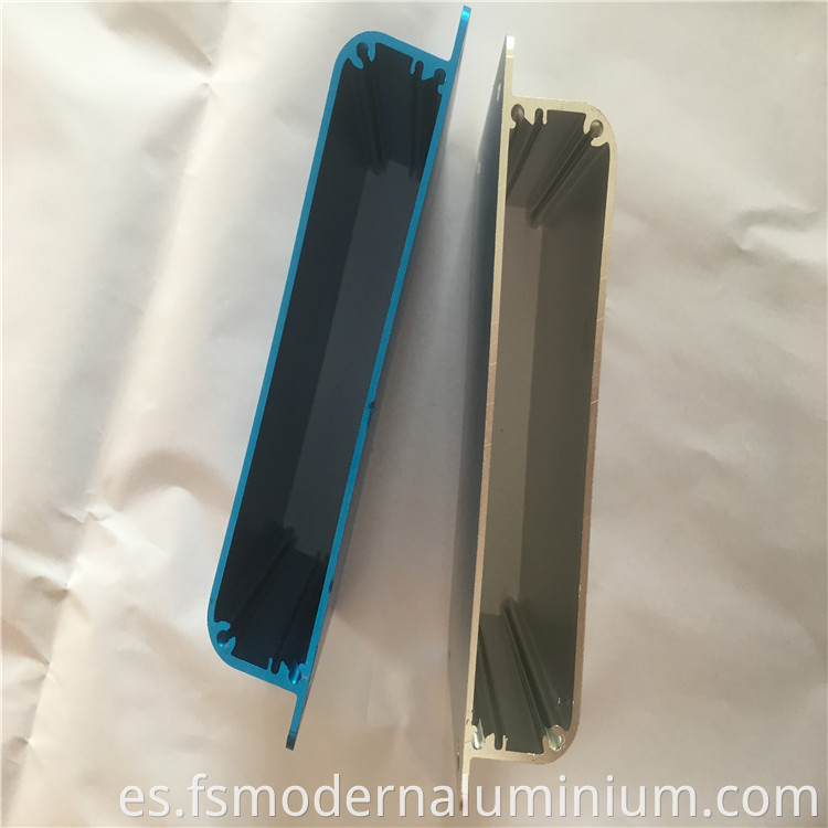 Heat Exchanger Cooling Shell Custom Aluminum Extrusion Enclosure With Heatsink3